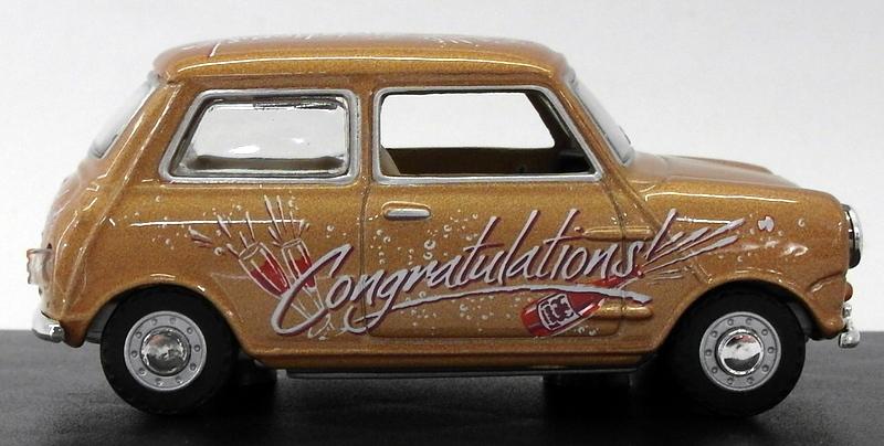 Oxford Diecast 1/43 Scale Model Car MIN018 - Austin Mini - Congtratulations