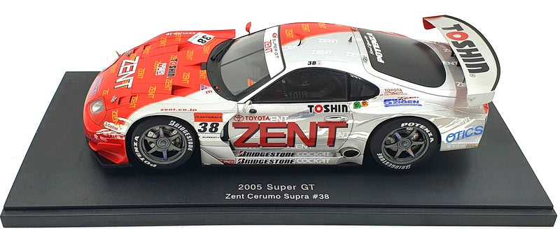 Autoart 1/18 Scale Diecast 38509 Toyota Supra Super GT 2005 Zent Cerumo #38