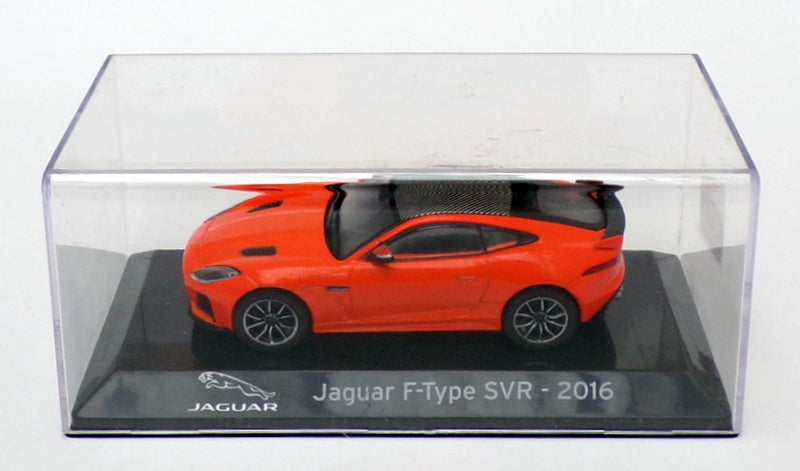 Altaya 1/43 Scale Model Car AL4520E - 2016 Jaguar F-Type SVR - Orange