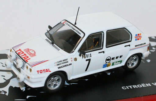 Altaya 1/43 Scale - Citroen Visa 1000 Pistes - Rallye Monte Carlo 1985