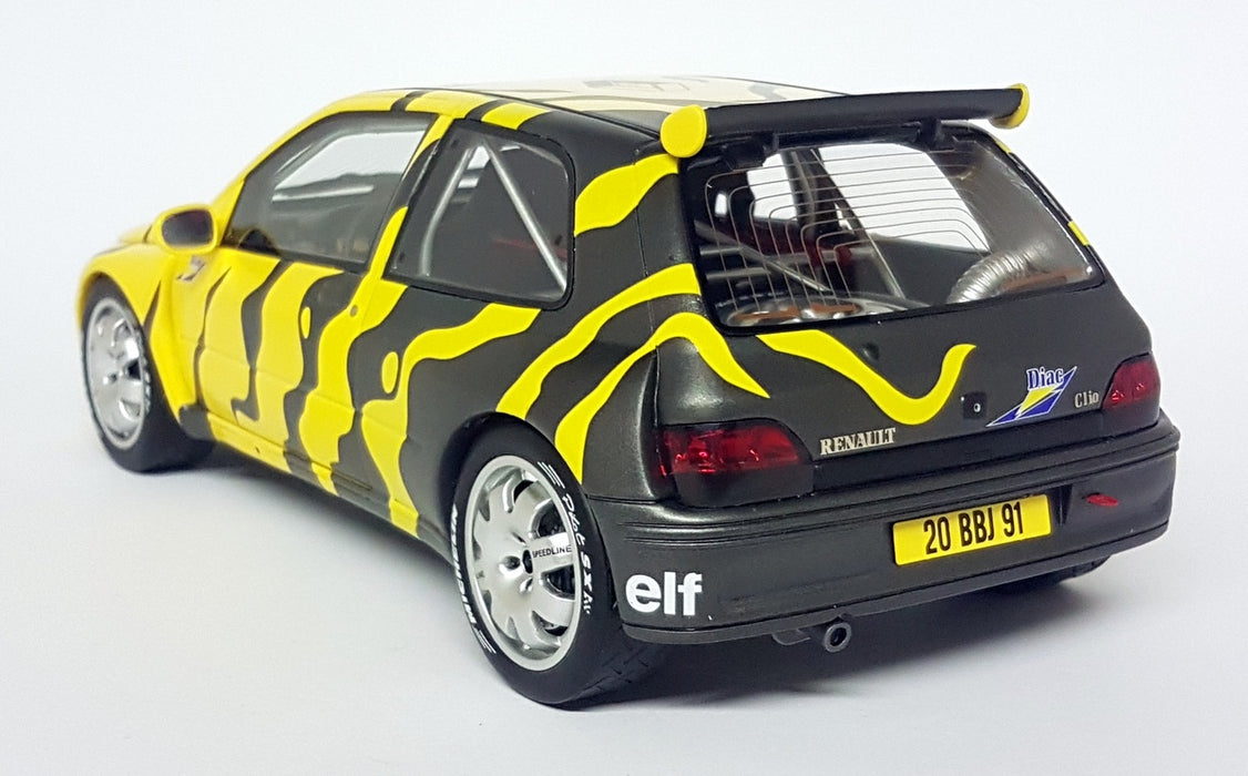 Otto 1/18 Scale Resin - OT822 Renault Clio Maxi Presentation 1995 Yellow