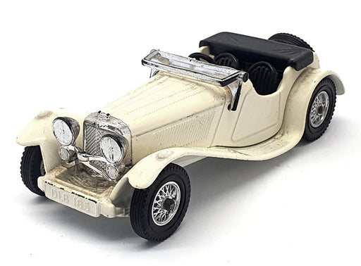 Matchbox Models Of Yesteryear 9.5cm Long Diecast Y-1 - 1936 Jaguar SS-100 White