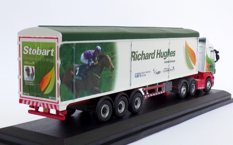 Oxford Diecast 1/76 Scale 76SHL05WF - Scania Truck Stobart - Hughes