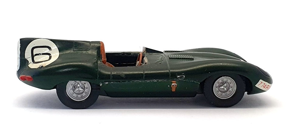 Unknown Brand 1/43 Scale Built Kit 28621C - Jaguar Racing Car - Green #6