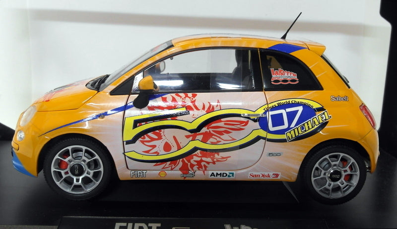 Norev 1/18 Scale - 187732 Fiat 500 WROOM Schumacher 7 Times World champion