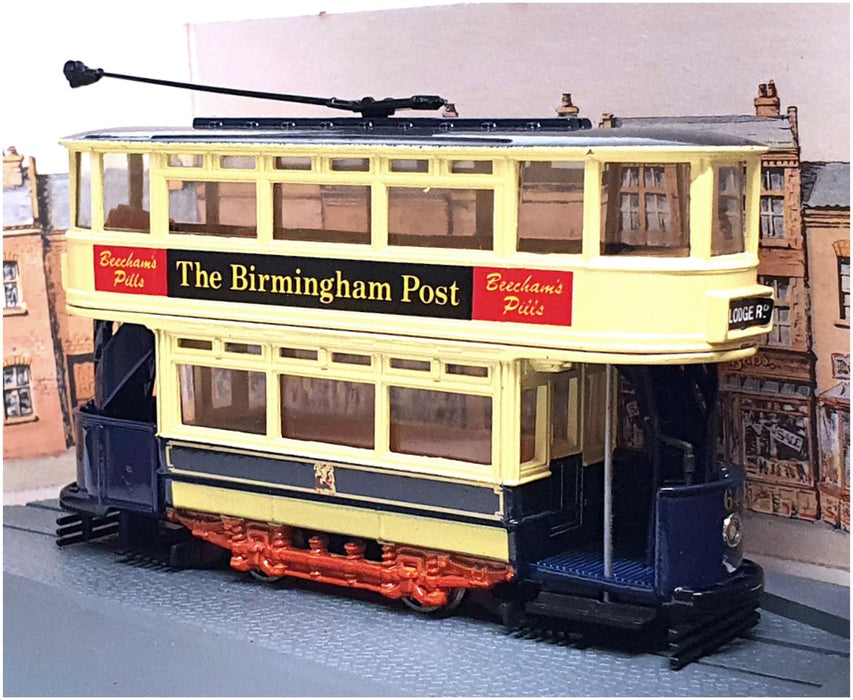 Corgi Appx 12cm Long Diecast D992/7 - Tramcar Birmingham - Lodge Rd