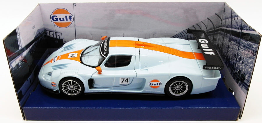 Motormax 1/24 Scale Model Car 79643 - Maserati MC 12 Corsa - Gulf