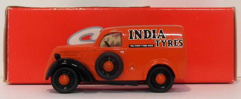 Somerville Models 1/43 Scale 107 - Fordson 5CWT Van - India Tyres - Orange