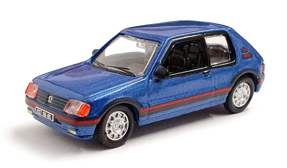 Norev 1/87 Scale 471729 - 1990 Peugeot 205 GTI - Miami Blue