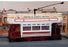 Corgi 12cm Long Diecast C991/1 - Tramcar LCC #106 - Maroon/White