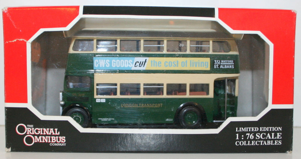 Corgi 1/76 OM40403 AEC Regent Weymann London Transport R351 — R.M.Toys Ltd