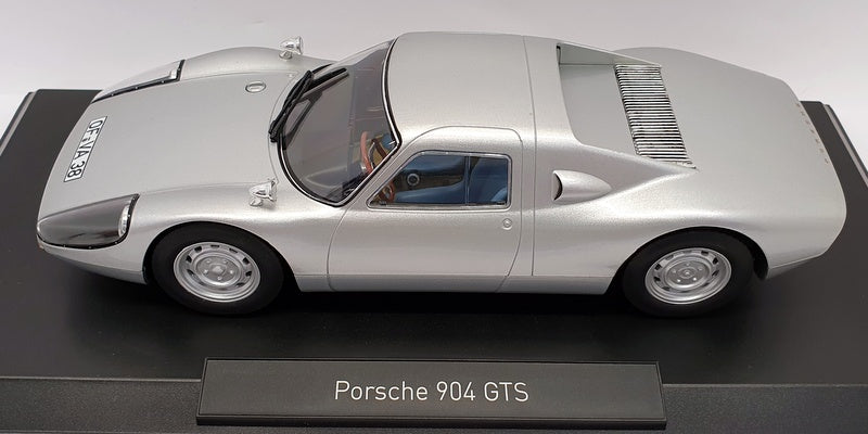 Norev 1/18 Scale Model 187440 - 1964 Porsche 904 GTS - Silver