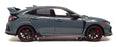 LCD Models 1/18 Scale Diecast LCD18005B-GR - 2020 Honda Civic Type R - Grey
