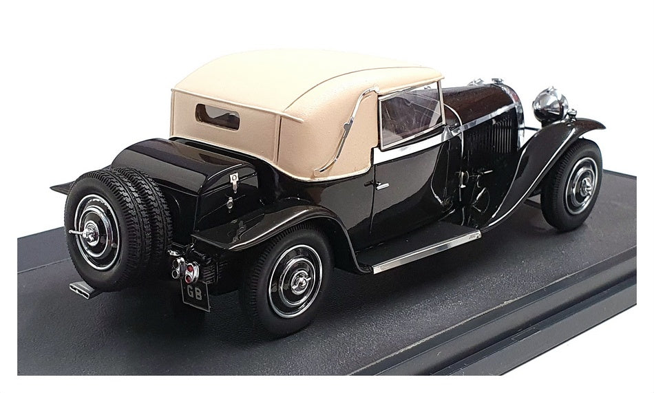 Matrix 1/43 Scale MX40205-031 - 1930 Bugatti Type 46 Faux Cabriolet - Black