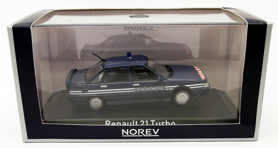 Norev 1/43 Scale 512116 - 1989 Renault 21 Turbo - Gendarmerie