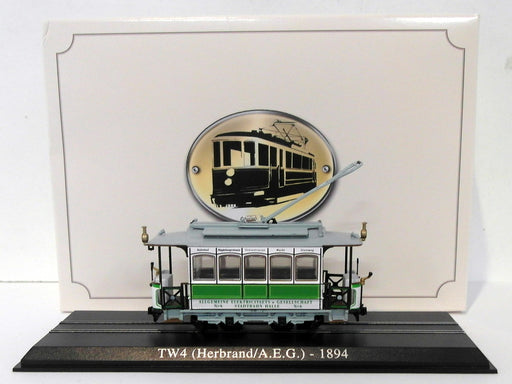 Atlas 1/87 scale Diecast Tram  - 7519001 TW4 (Herbrand/A.E.G.) - 1894