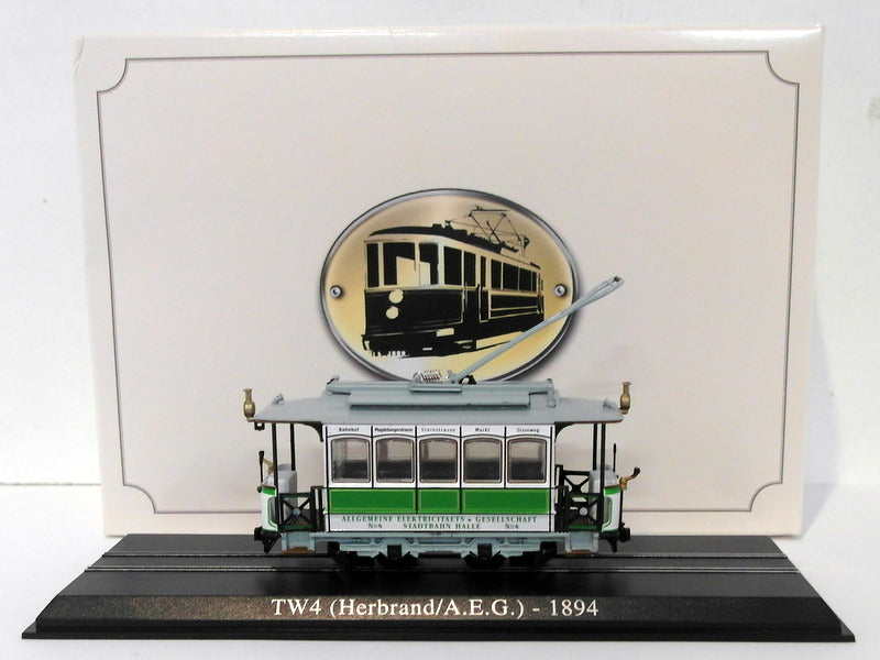 Atlas 1/87 scale Diecast Tram  - 7519001 TW4 (Herbrand/A.E.G.) - 1894