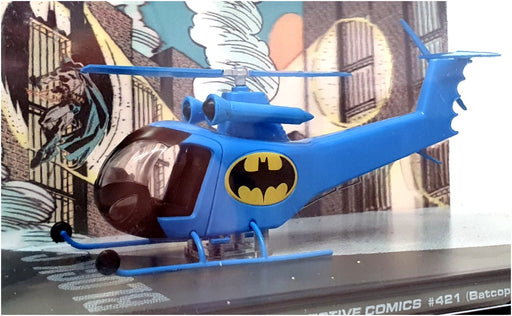 Eaglemoss Batman Automobilia Detective Comics #421 - Batcopter - Blue
