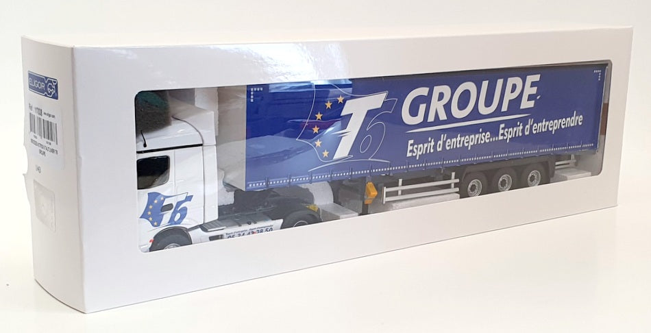 Eligor 1/43 Scale 117038 - Mercedes Actros 5 Tautliner T6 Truck - Groupe