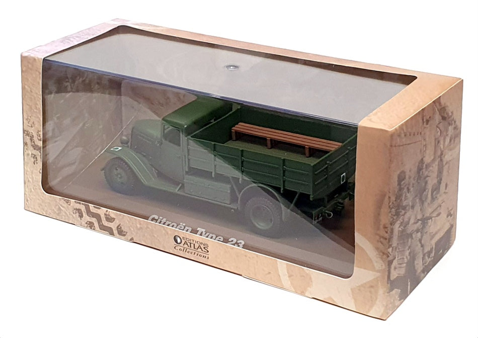 Atlas Editions 1/43 Scale 6690 030 - Citroen Type 23 Military Truck - Green