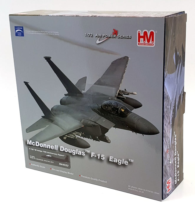 Hobby Master 1/72 Scale HA4522 - McDonnell Douglas F-15 Eagle Mi Amigo