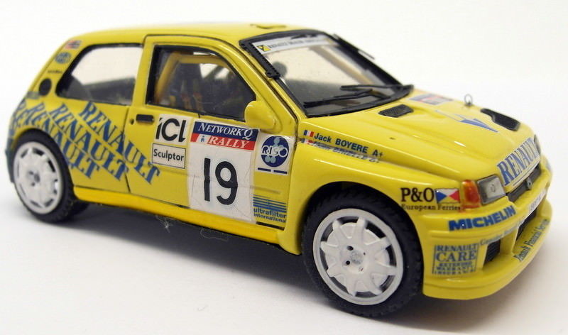 Formula 43 Kits 1/43 Scale White Metal - #19 Renault Clio RAC Rally 1995 #19