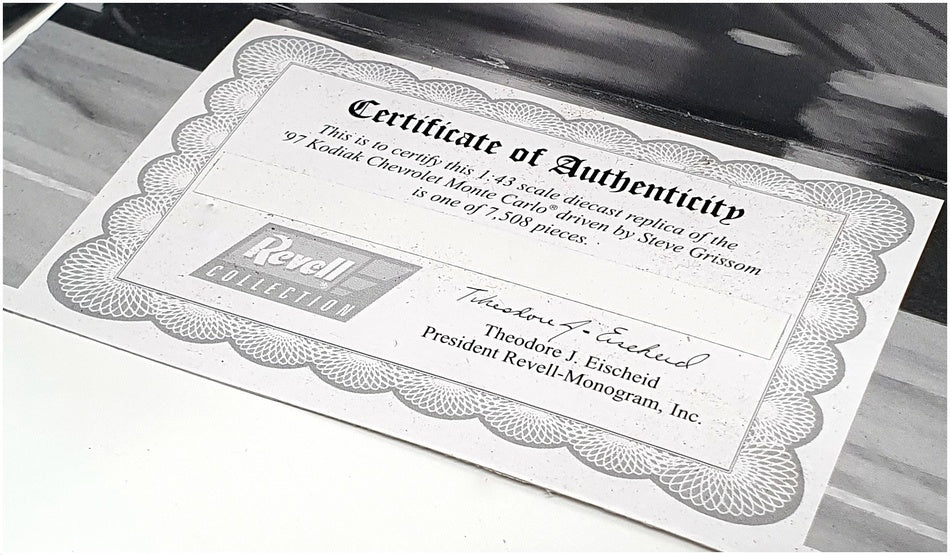 Revell 1/43 Scale 4032 - 1997 Kodiak Chevrolet Monte Carlo - #41 Grissom