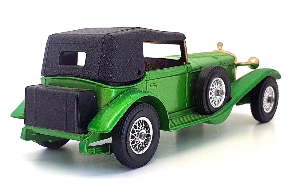Matchbox Models Of Yesteryear Y-16 - 1928 Mercedes SS Coupe - Green