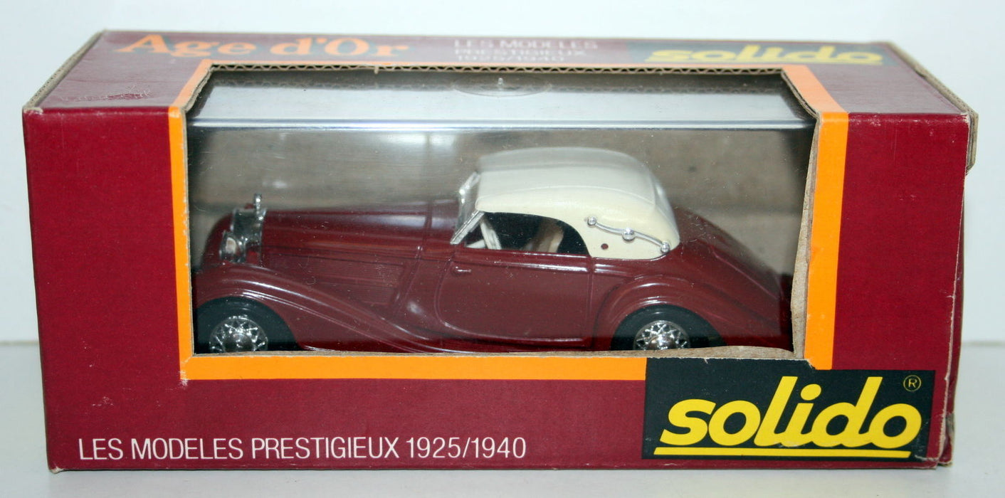 SOLIDO 1/43 - 67 MERCEDES 540K 1939 - RED