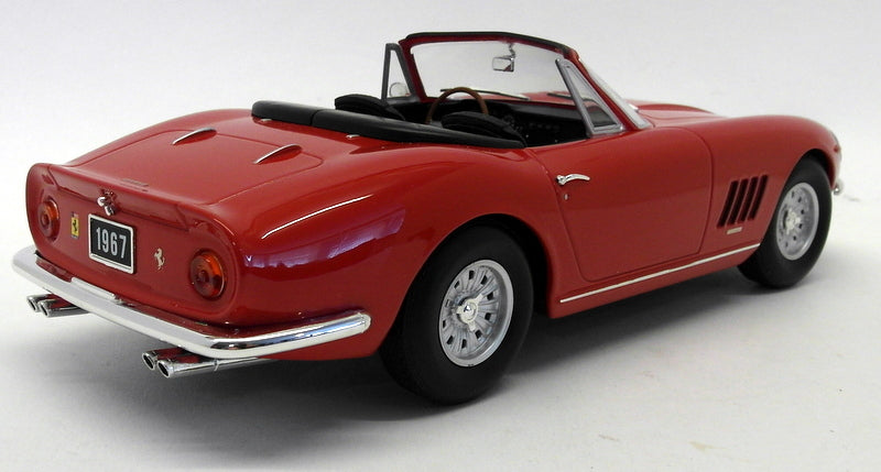 KK Scale 1/18 Scale Diecast KKDC180231 Ferrari 275 GTB/4 NART Spyder '67 Red