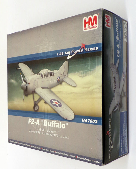 Hobby Master 1/48 Scale HA7003 - F2-A Buffalo VS-201 US Navy