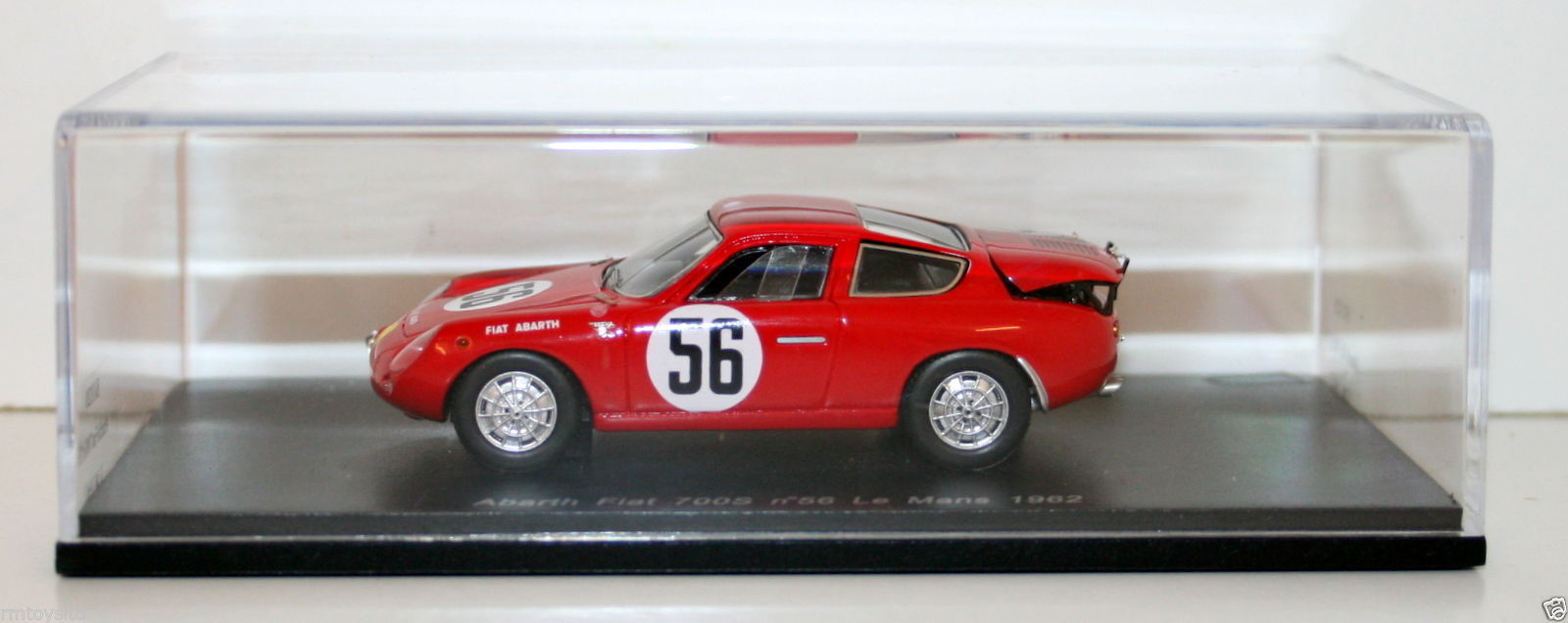 SPARK 1/43 S1320 ABARTH FIAT 700S LE MANS 1962 #56