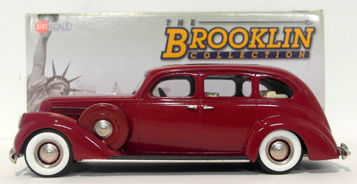 Brooklin 1/43 Scale BRK141A  - 1937 Lincoln Model K 7-Pass Sedan Royal Maroon