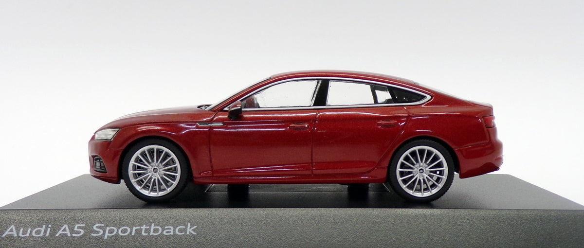 Spark 1/43 Scale 501.16.050.32 - Audi A5 Sportback - Matador Red