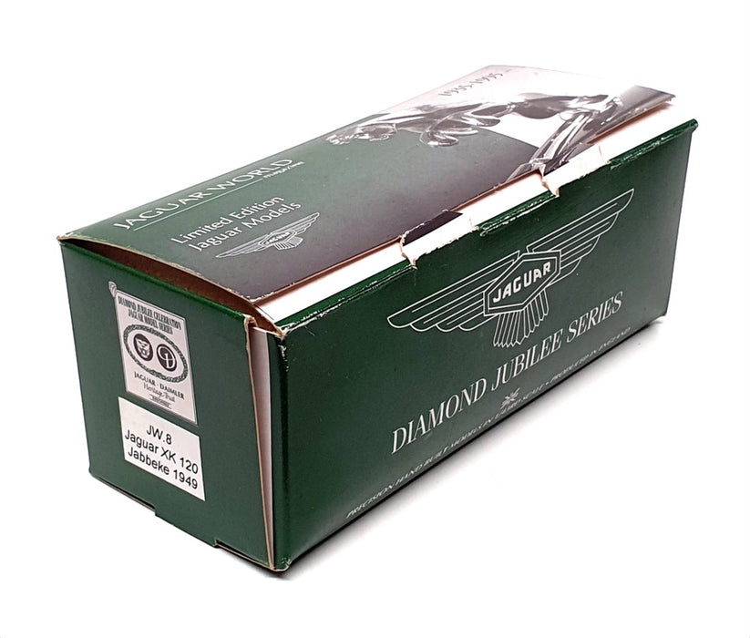 Milestone Diamond Jubilee Series 1/43 Sale JW8 - 1949 Jaguar XK120 Jabbeke Cream