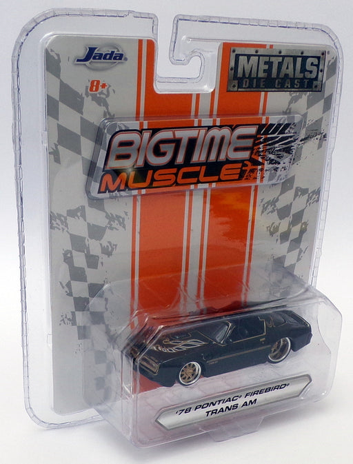 Jada Bigtime Muscle 1/64 Scale 14036 - 1978 Pontiac Firebird Trans Am - Black