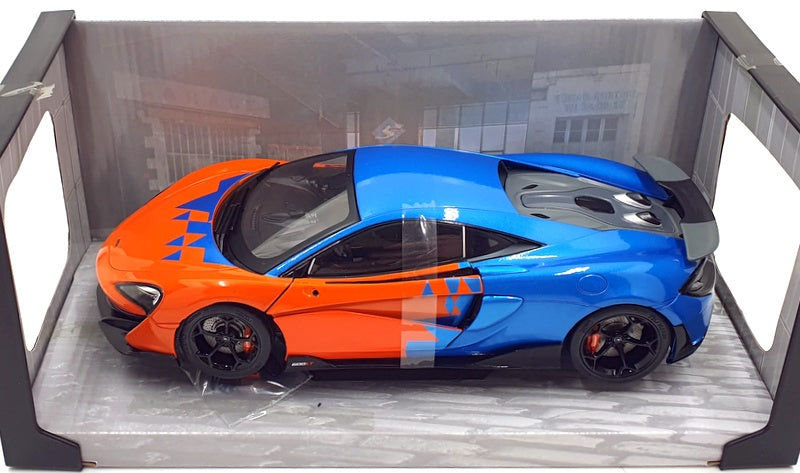 Solido 1/18 Scale Diecast S1804503 - McLaren 600LT-F1 Tribute Livery 2019