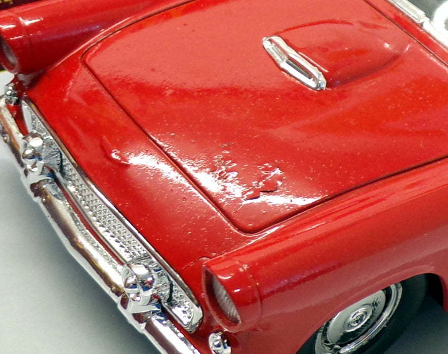 Mira 1/24 Scale Model Car 2532 - 1956 Ford Thunderbird - Red