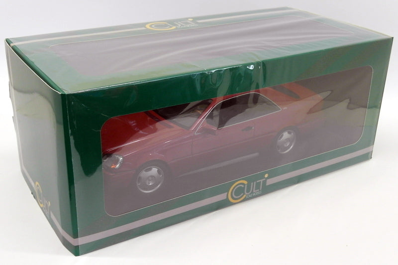 Cult 1/18 Scale Resin - CML 079-3 Mercedes Benz 600 SEC C140 1992 Red