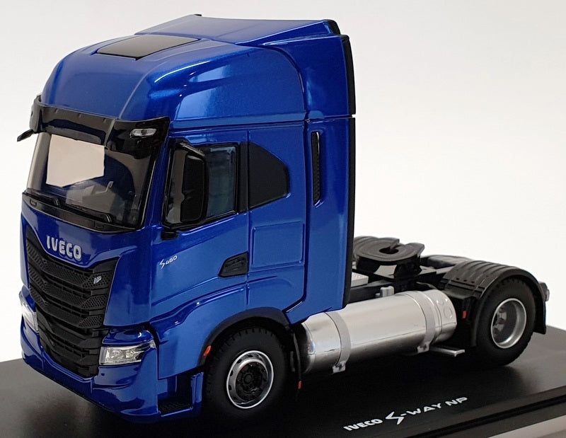 Eligor 1/43 Scale Diecast 116668 - Iveco Tractuer S Way Up - Blue