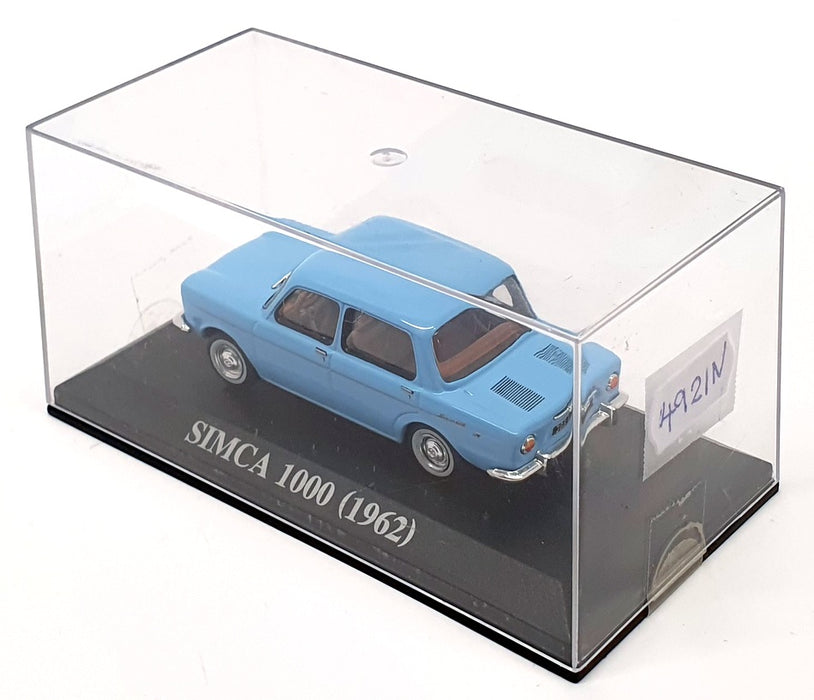 Altaya 1/43 Scale Diecast 4921N - 1962 Simca 1000 - Blue