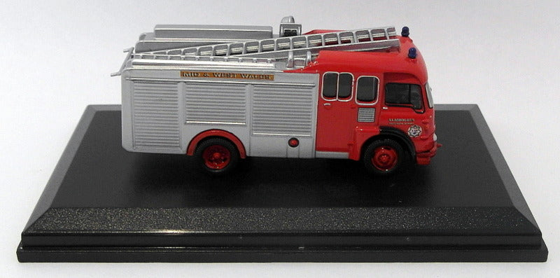 Oxford Diecast 1/76 Scale 76FIRE001 - Mid & West Wales Fire TK