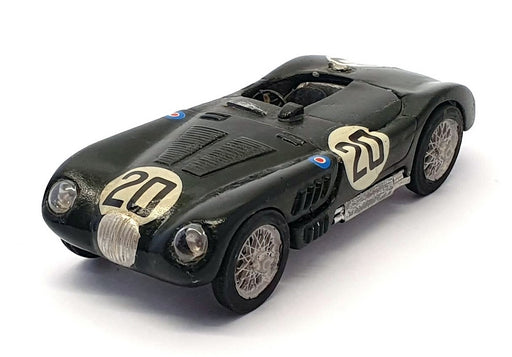 Unknown Brand ? 1/43 Scale Built Kit 26621 - Jaguar Race Car - Dk Green #20