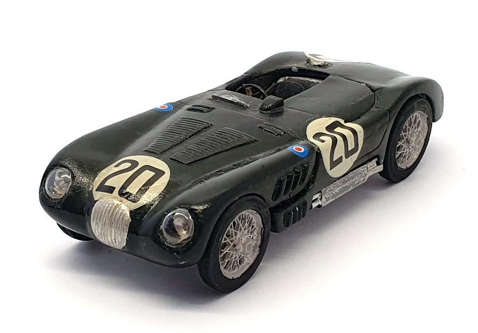Unknown Brand ? 1/43 Scale Built Kit 26621 - Jaguar Race Car - Dk Green #20