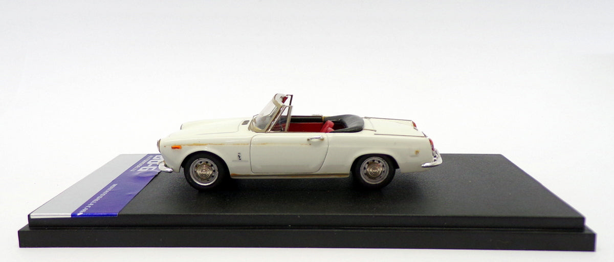 BO-G Models 1/43 Scale 886 - 1964 Fiat 1500 Cabriolet - White