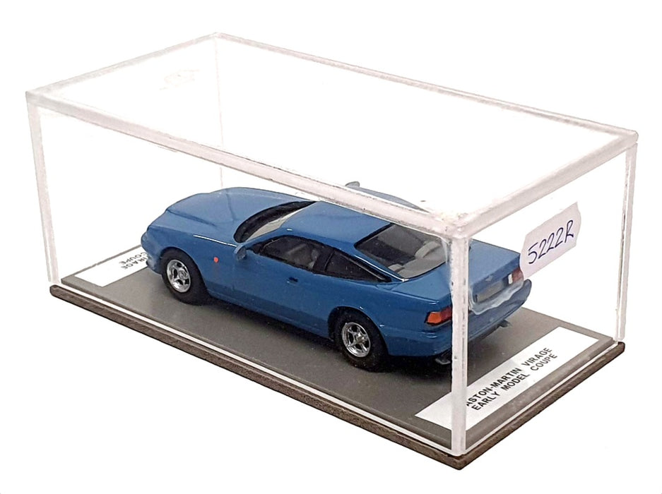 Unknown Brand 1/43 Scale 5222R - Aston Martin Virage Early Model Coupe - Blue