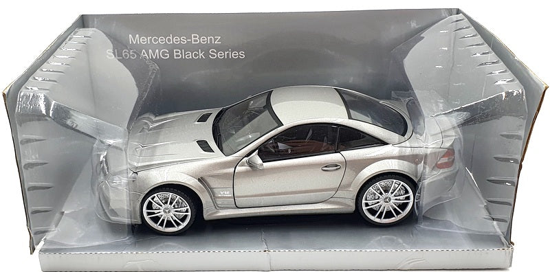 Mondo 1/18 Scale Diecast 501045 Mercedes-Benz SL65 AMG Black Series Silver/Grey