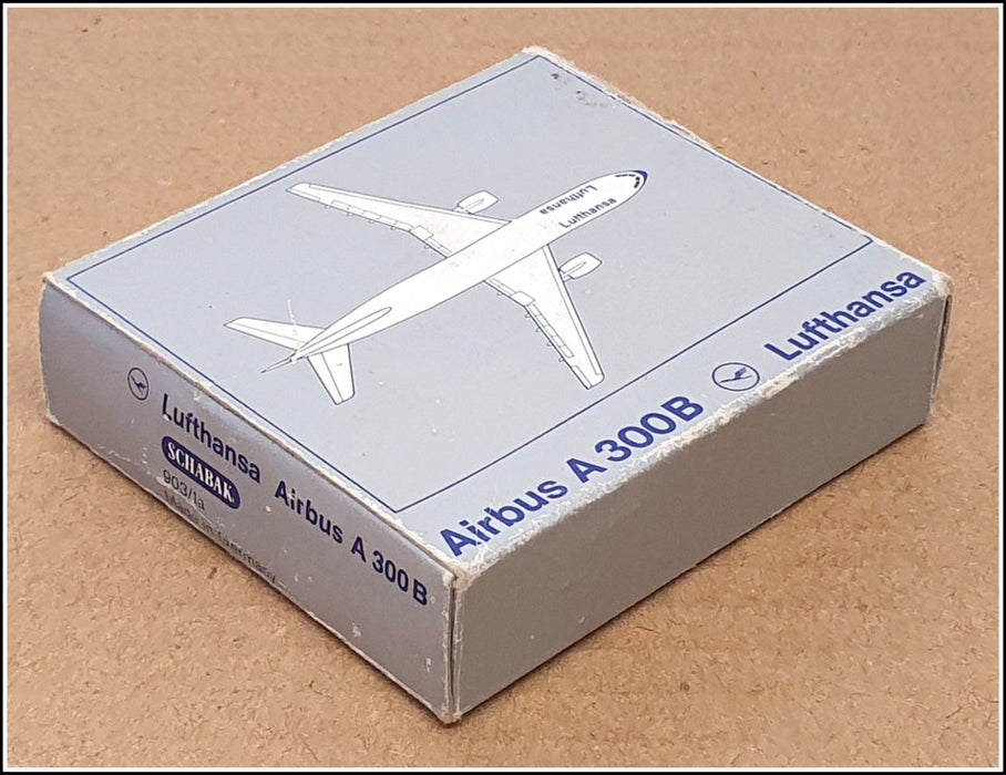 Set de 4 avions Schabak Lufthansa vintage 1:600 NR. Modèle Set de 4 avions Schabak Lufthansa vintage 1:600 NR. Modèle