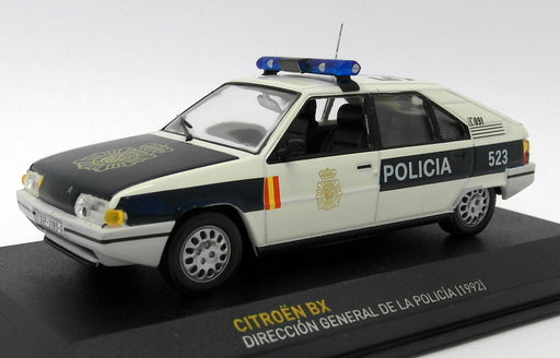 Unbranded 1/43 Scale diecast UB11 Citroen BX Direccion General De La Policia '92