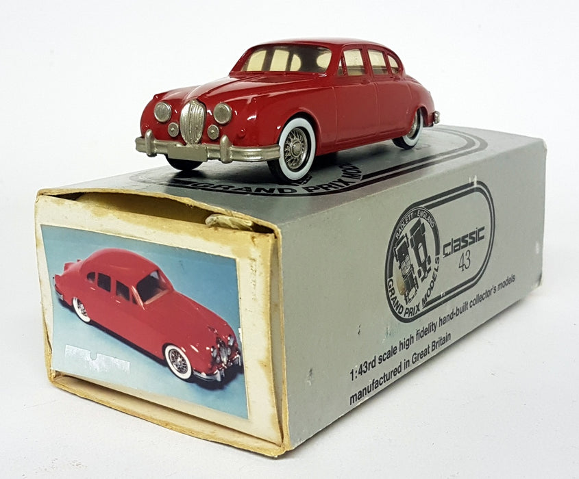 Classic 43 1/43 Scale - 1001 Jaguar Mk2 Saloon 1959-1967 Red Export Spec